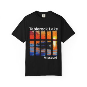 Sunset Table Rock Lake T-shirt | Unisex, Gift for Outdoorsy Friends, Relaxed Tee for Summer, Nature Lover Shirt, Lakeside Vibes
