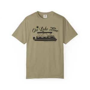 Relaxed Lake Time T-shirt | Casual Summer Tee | Outdoor Adventure Shirt, Boat Lover Gift, Vacation Wear, Family Gathering Top