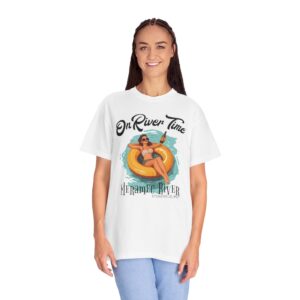 On River Time T-shirt | Vintage Vacation Vibe Tee, Summer Apparel, River Trip Outfit, Relaxation Gift, Unisex Graphic T-shirt