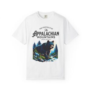 Appalachian Bear T-Shirt, Unisex Nature Tee, Outdoor Adventure Shirt, Hiking Gift, Wildlife Lover Apparel